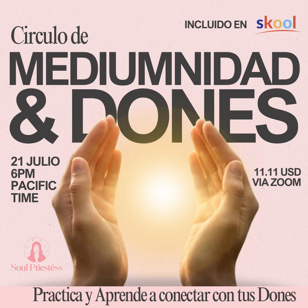 CIRCULO DE DONES Y MEDIUMNIDAD