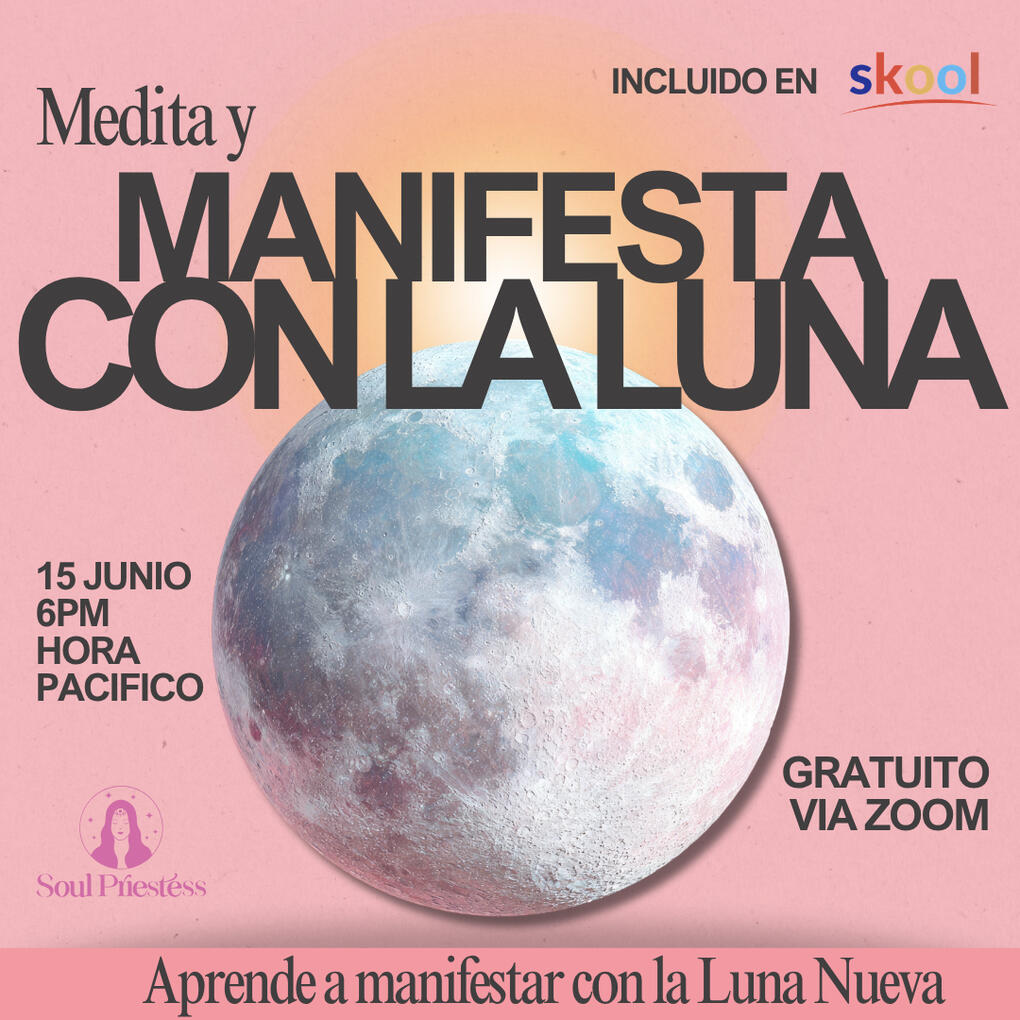 MANIFESTA CON LA LUNA, EVENTO GRATUITO